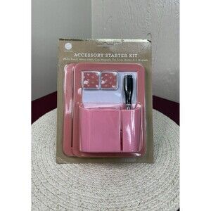 Locker Style Accessory Starter Kit School Locker Organizer White Board Mirror